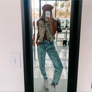 Jean Vest - Vintage Look